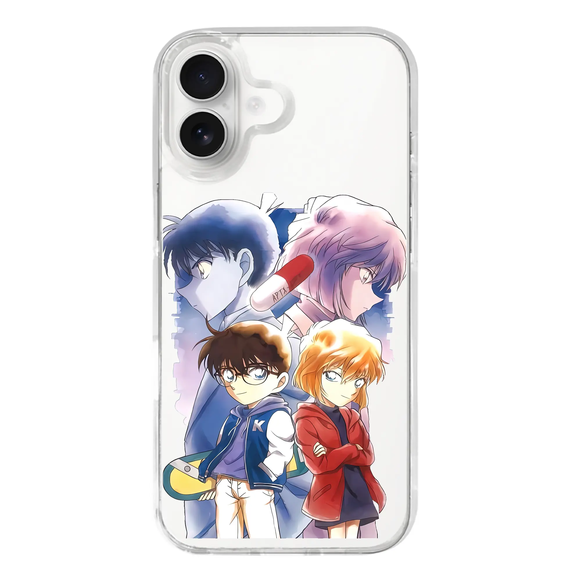 名探偵コナン グッズ 江戸川 コナン - iPhone 17シリーズ 透明スマホケース – 薄型・耐衝撃・精密フィット保護カバー